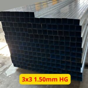 Tubo 3x3 1.5mm HG Comercial