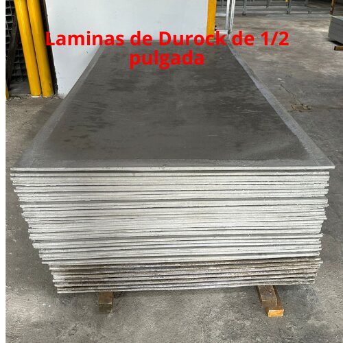 Laminas de Durock de excelente calidad 1/2 pulgadas, fibrocemento