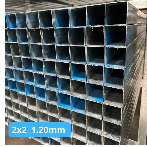 Tubos de hierro de 2x2 en 1.20mm Galvanizados