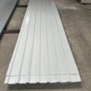 Zinc Flixsteel lamina rectangular Estructural esmaltada blanca 1007x3660 x 0.40mm